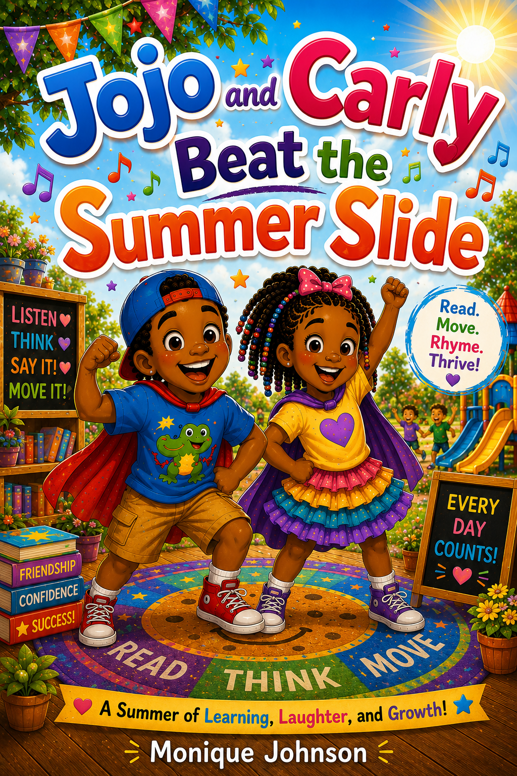 Jojo and Carly Beat the Summer Slide